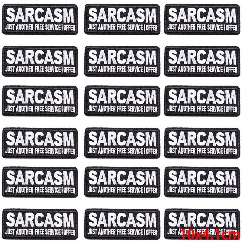 10Pcs/Lot Patch With Letters Iron On Patches For Clothing Thermoadhesive Patches On Clothes Slogan Proverb Patch For Clothes Sew