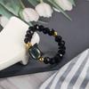 PANJBJ Кольцо с ушками кролика, цвет серебра, штамп 925, для женщин, девушек, неправильной формы, животное, милые украшения, подарок на день рождения, оптовая продажа, дропшиппинг