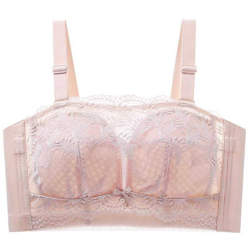 Женский strapless-бюстгальтер-бандаж с минимизирующим эффектом - Против провисания, Легкий и поддерживающий для большой груди