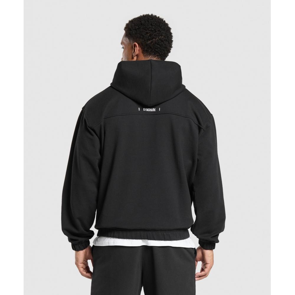 Gymshark Толстовка Rest Day Essentials с капюшоном, черная A2b3l Bb2j