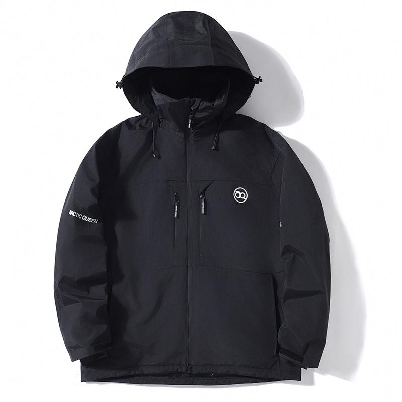 Мужская и женская горнолыжная куртка, сноубордическая куртка, водонепроницаемая, ветрозащитная, утепленная, зимняя, для горного спорта на открытом воздухе, с капюшоном, теплая, с карманами