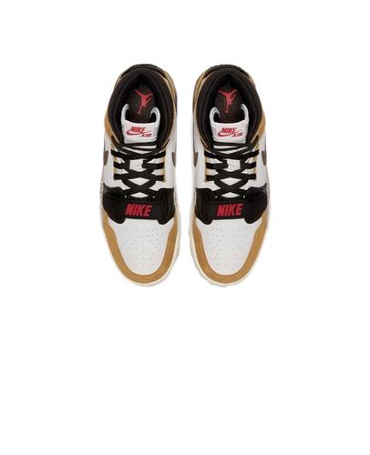 Air Jordan Legacy 312 Новичок года Белый Коричневый Пшеничный AV3922-102