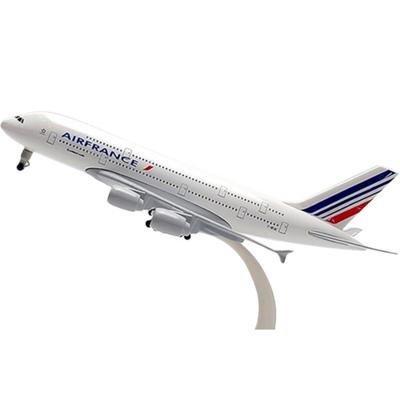 Премиальная литая модель самолета 20 см - Air France A380 Коллекционная
