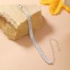 Элегантный Европейско-Американский Роскошный Минималистичный Браслет с Алмазным Ромбом