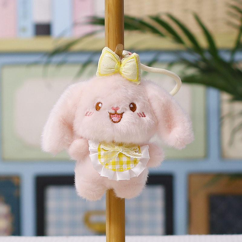 Cute Bunny Hanging Plush Toy With Pp Cotton Filling Ideal For Kids Decorations