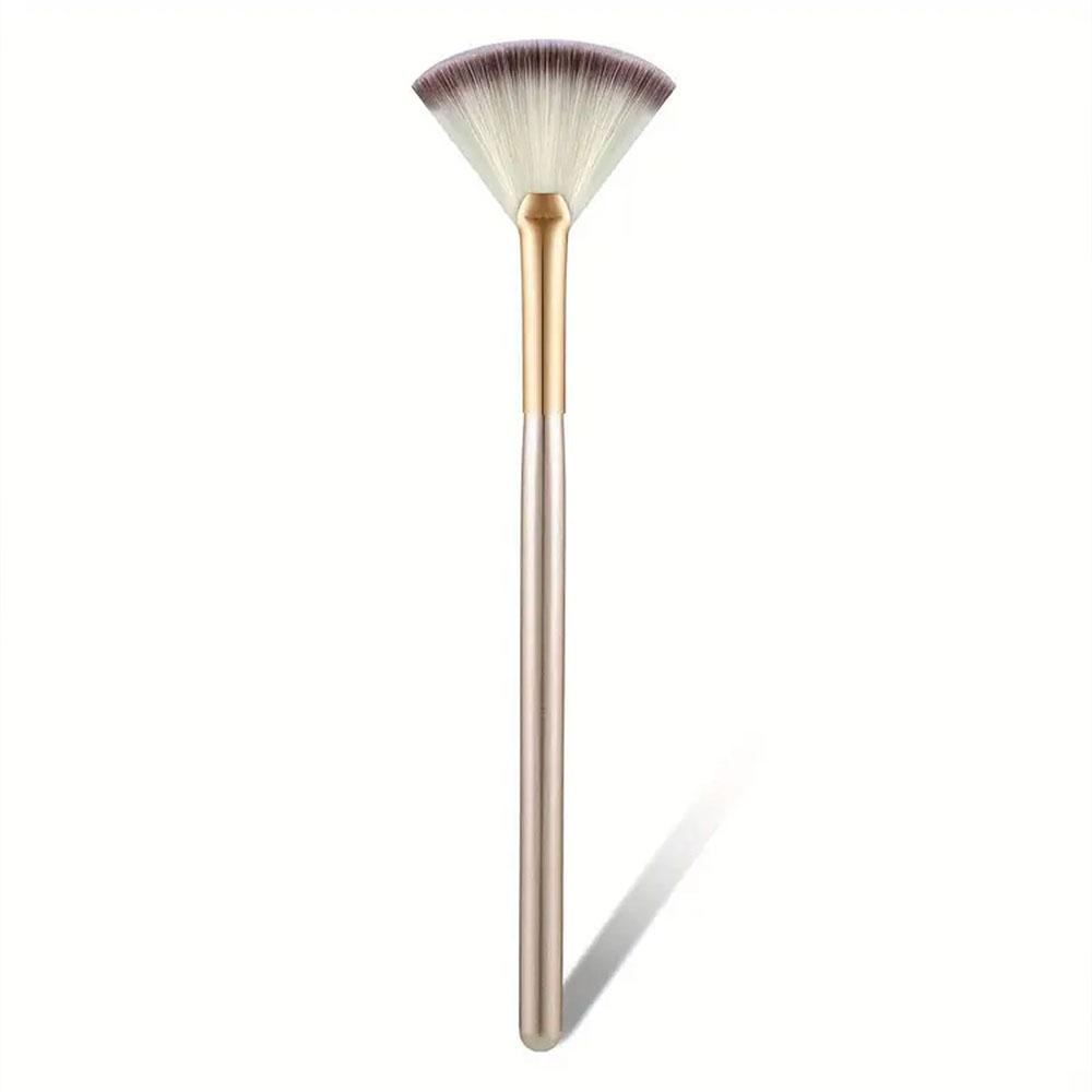 1/3/5/9Pcs Slim Soft Facial Fan Brush,Makeup Cosmetic Multi Use,Mask Brush Makeup Brush Tool Set