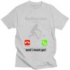 Badminton Is Calling T Shirts for Men Pure Cotton Tees Valentines Day Gift Tshirt Short Sleeve Fashion Tshirt Clothing