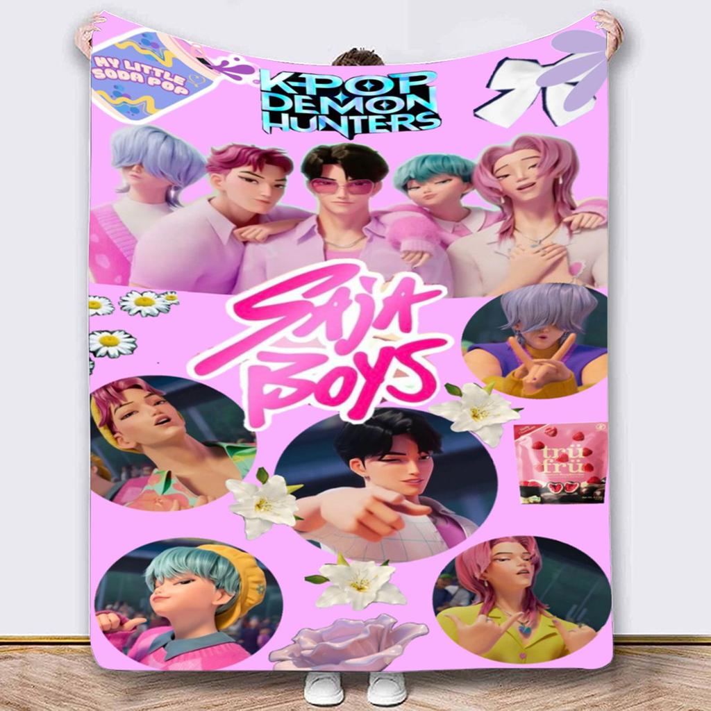 100*130cm Nap Blanket, Blanket, Flannel Sofa Cover Blanket