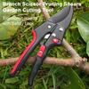 Ножницы для бонсай с острым лезвием, высокая твердость, пружинная конструкция с предохранительным замком, эргономичная ручка, трудосберегающая сталь, высокая прочность
