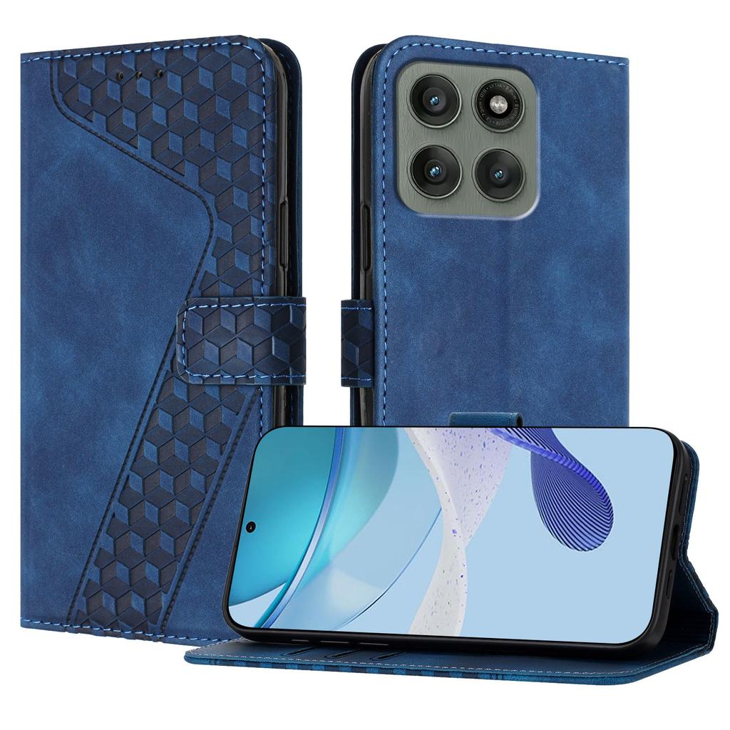 For Motorola Edge 60S Pro/Motorola Edge 60 Pro 5G Leather Case 7-Shaped Pattern Wallet Stand Shockproof Phone Cover