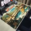 XXL Rubber Mouse Pad Large PC Computer Gaming Accessories Mousepad Pokemon Pikachu Extended Desk Mat Locking Edge Gamer Carpet