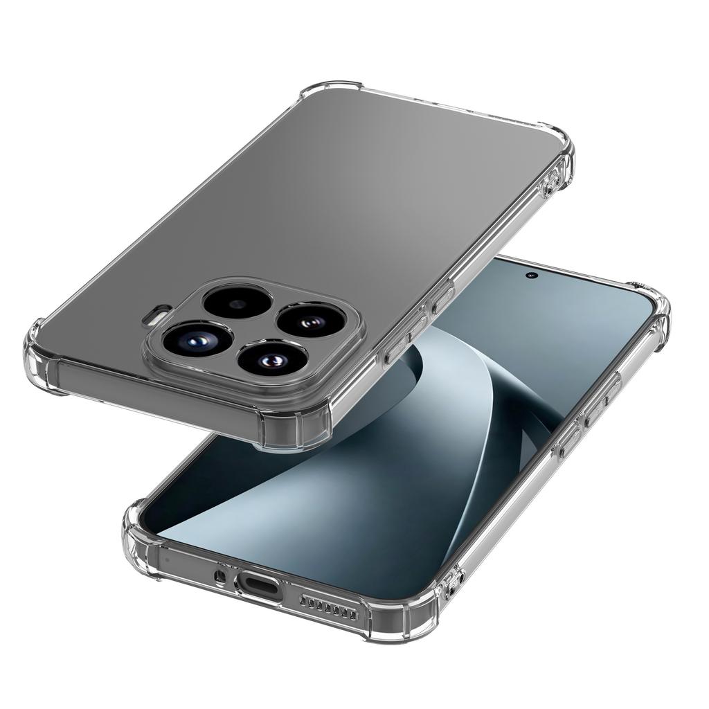 Подходит для Xiaomi 17TPRO четырехсторонний противоударный чехол для мобильного телефона Xiaomi 17promax прозрачная tpu защитная крышка с подушкой безопасности