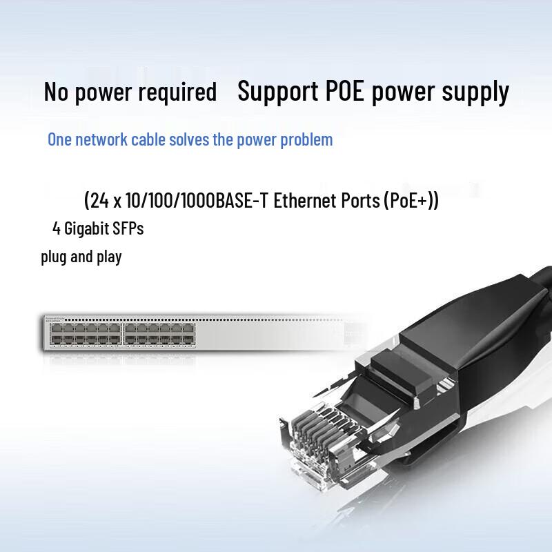 Huawei Kunling S310-24PN4X 24-Port 2.5G Layer 3 Managed PoE Switch