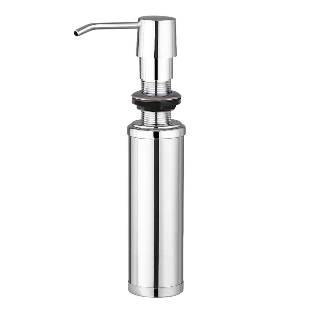250 мл Нержавеющая сталь Дозатор для жидкого мыла Бутылка Кухня Ванная Комната Душ Лосьон Шампунь Насос