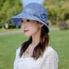 Шляпа женская летняя панама женская дышащая шляпа от солнца шляпа для среднего возраста шляпа для улицы складная шляпа осенняя шляпа-ведро