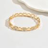 316L Stainless Steel Bangle REACH Compliant Custom Logo Women Fashion Bracelet  Gift Jewelry