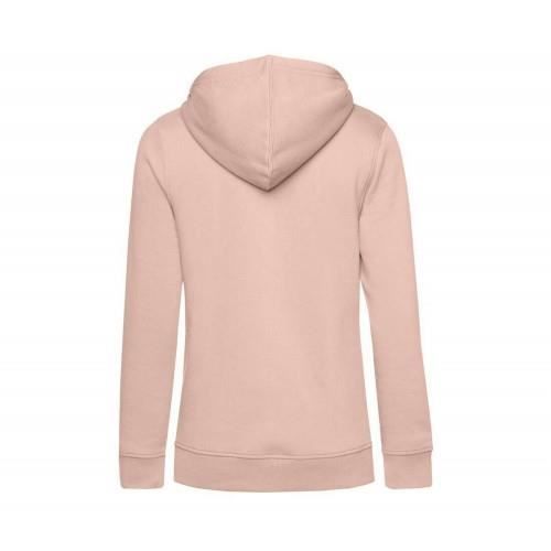 Sweat-shirt à capuche - Marque - Femme - Rose - Manches longues - Organique