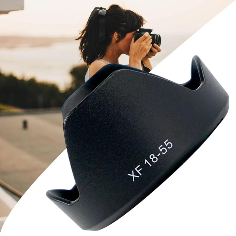 Protective Lens Hood for XF 18-55mm f2.8/4 R OIS & XF 14mm f2.8 R Camera Lens Shock Resistant Lens Guard