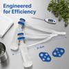 3Pcs Plastic Sheep Milker Machine Durable Milking Teat Cup  Sheep Milking Machine