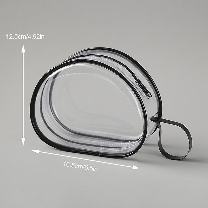 ПВХ прозрачный нагрудный мешок для хранения кукол, мешок для хранения пыли на открытом воздухе, водонепроницаемый органайзер для косметики, утолщенный кошелек