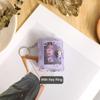 PVC Mini Photo Album Little Daisy Backpack Keyring New Name Card Book