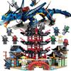 Phantom Ninja Building Blocks 810pcs Educational Toy Gift for 6+Years Old Kid