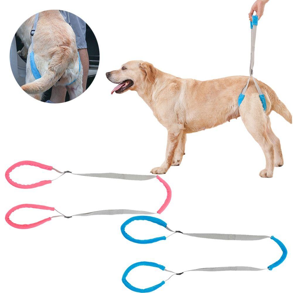 Soft Handle Pet Mobility Aid Adjustable Straps Dog Aid Sling Dog Lift Harness  Elderly Dogs