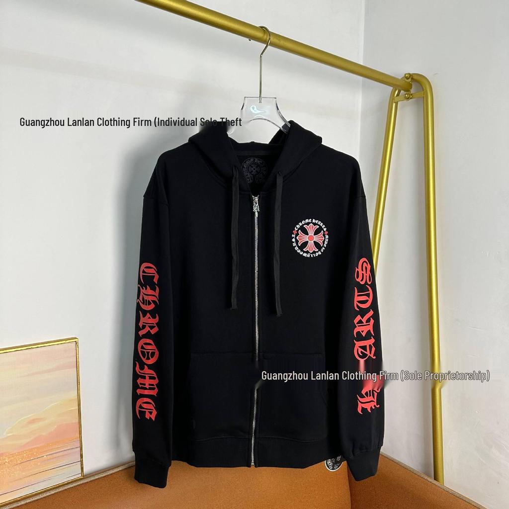 Европейский тренд Худи на молнии CH25: Простая классика для осени/зимы