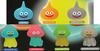 Dragon Quest Glow in the Dark Puni Puni Slime Hoimi Slime x All 7 Types Set Full Comp Gacha Gacha Capsule Toy ~Healing Appearance~