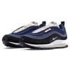Nike Air Max 97 SE Running Club - Синие Мужские Кроссовки Черный Светло-Лимонный Глубокий Королевский Синий DH1085-001