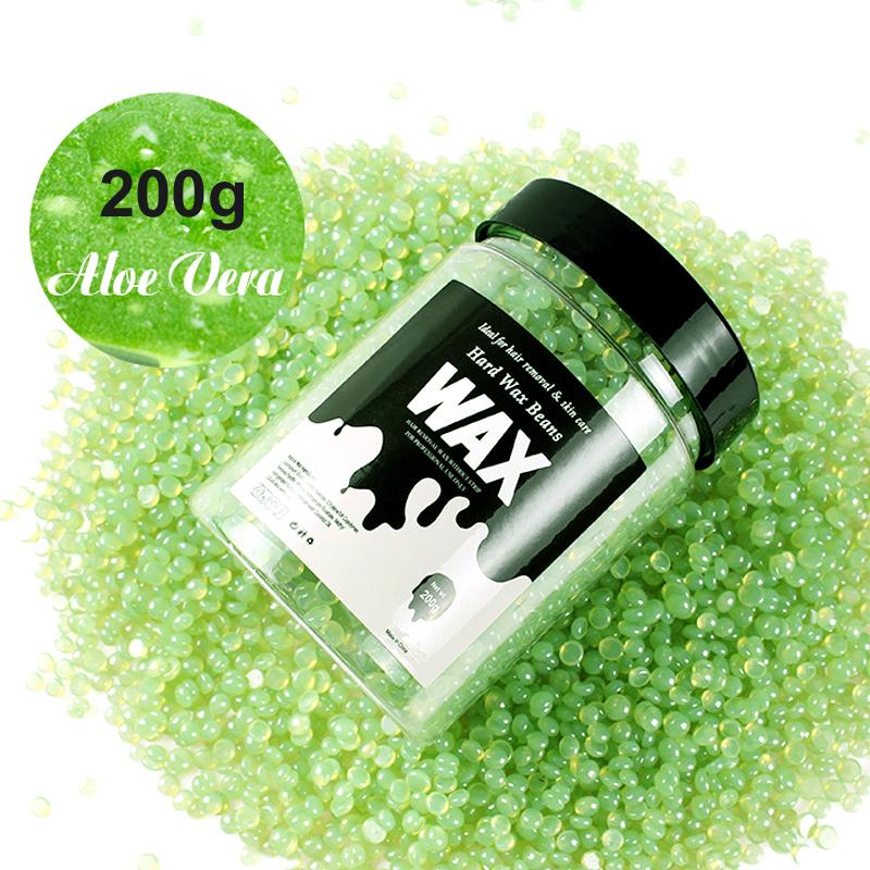 200 г твердые восковые бусины для удаления волос, машина для нагрева воска, горячая пленка, бусины для вощения, бразильские восковые бобы для нагревателей воска, плавильный котел