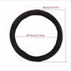 Electric Heated Suede Winter Steering Wheel Cover, 12V Warm Handle
