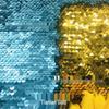 50-цветная двухсторонняя ткань с пайетками толщиной 5 мм для одежды, багажа и украшения стен