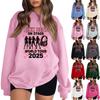 Women's Fashionable And Casual Long Sleeve Round Neck Printed Sweatshirt