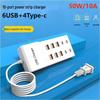 50-ваттная многопортовая зарядная станция USB-C на 10 портов