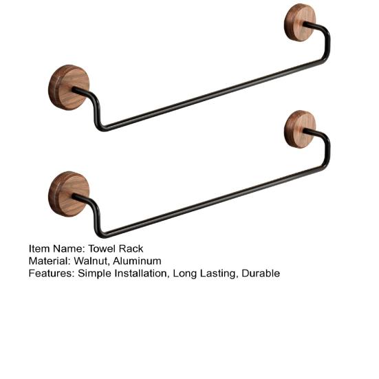 1/2 шт. Вешалка для полотенец в современном стиле, антикоррозийная, простая установка, настенный одинарный держатель для хранения полотенец