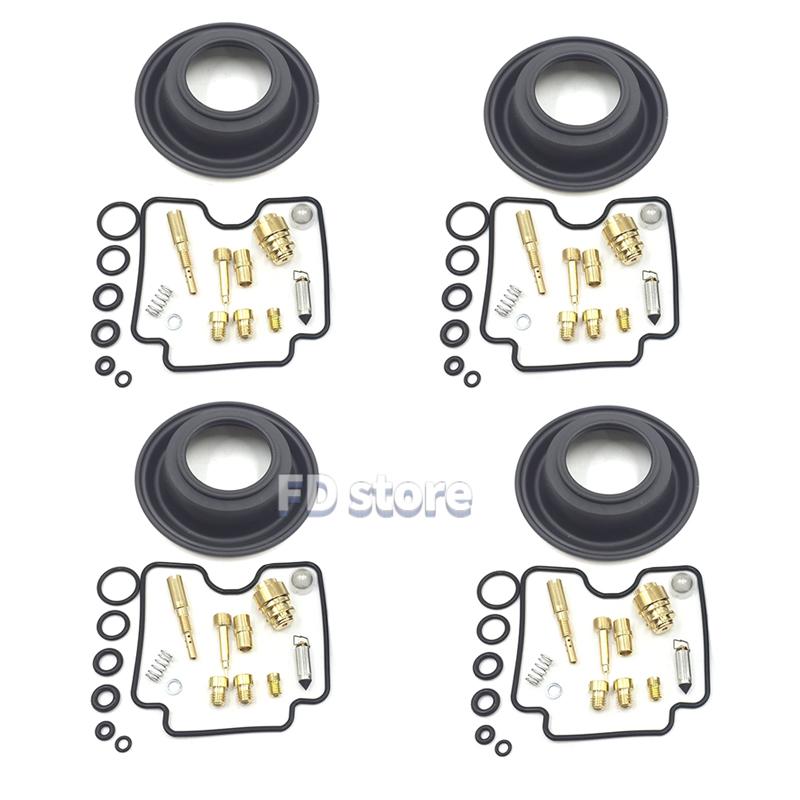 4 X Yamaha FZS 600 Fazer 1998-2003 FZS600 Ремонтный комплект карбюратора Диафрагма