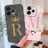 Чехол для телефона Oppo Reno 15 Pro Mini 15C 15F Креативные буквы Противоударный корпус Для Oppo Reno15 Мягкая задняя крышка из жидкого силикона