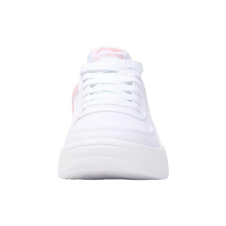 Li Ning Искусственная кожа Низкие Противоскользящие Износостойкие Противоскользящие Износостойкие Скейтбордические Кроссовки AGCR470-4