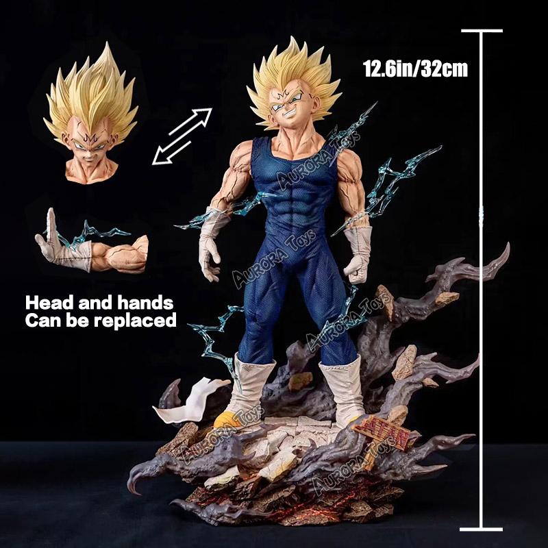 32 см Аниме Dragon Ball Z Фигурка Маджин Веджета Фигурка ПВХ Фигурки Действия Коллекционная Модель Игрушки Подарки