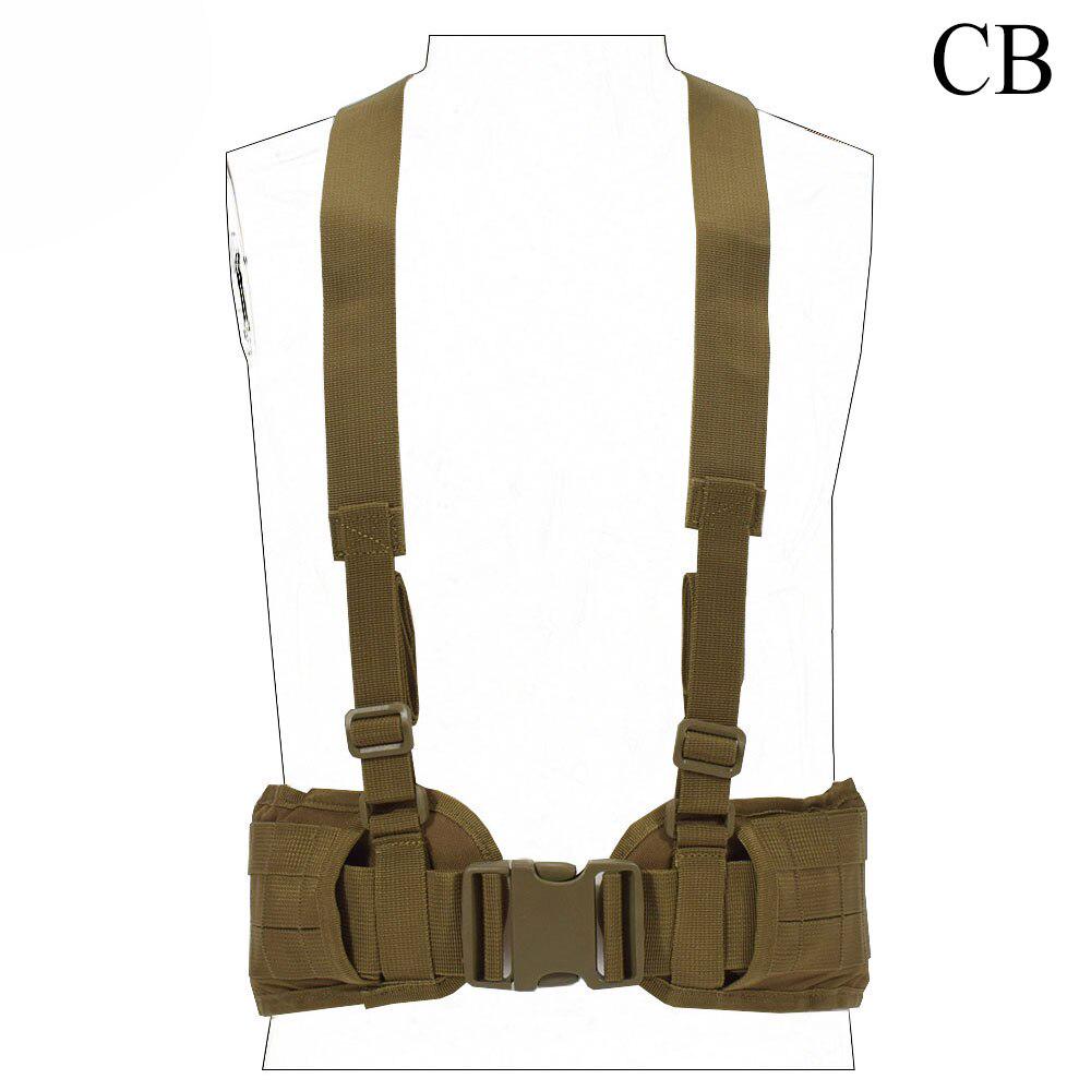 Тактический жилет Molle, мужской ремень, армейский специальный нейлон 1000d, военный удобный боевой ремень, регулируемый с мягкой подкладкой типа H