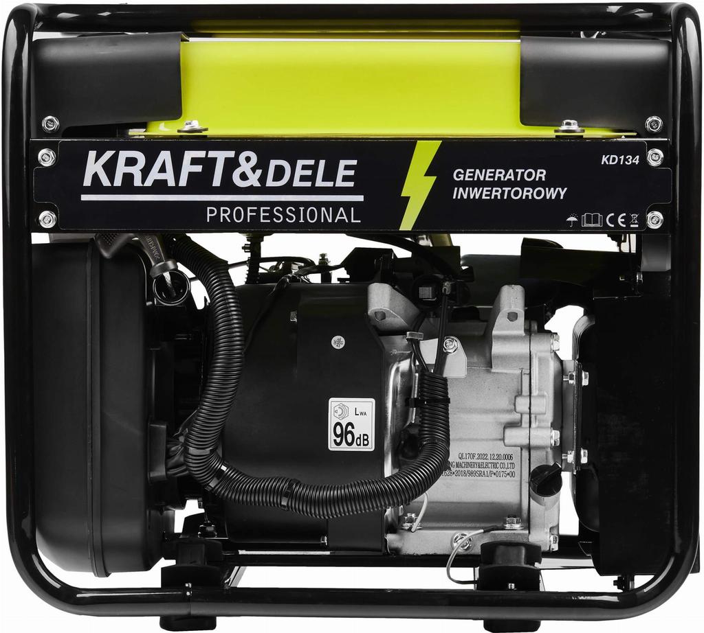 Agregat Prądotwórczy Inwertorowy 4000W Stabilna Praca | Kraft&Dele