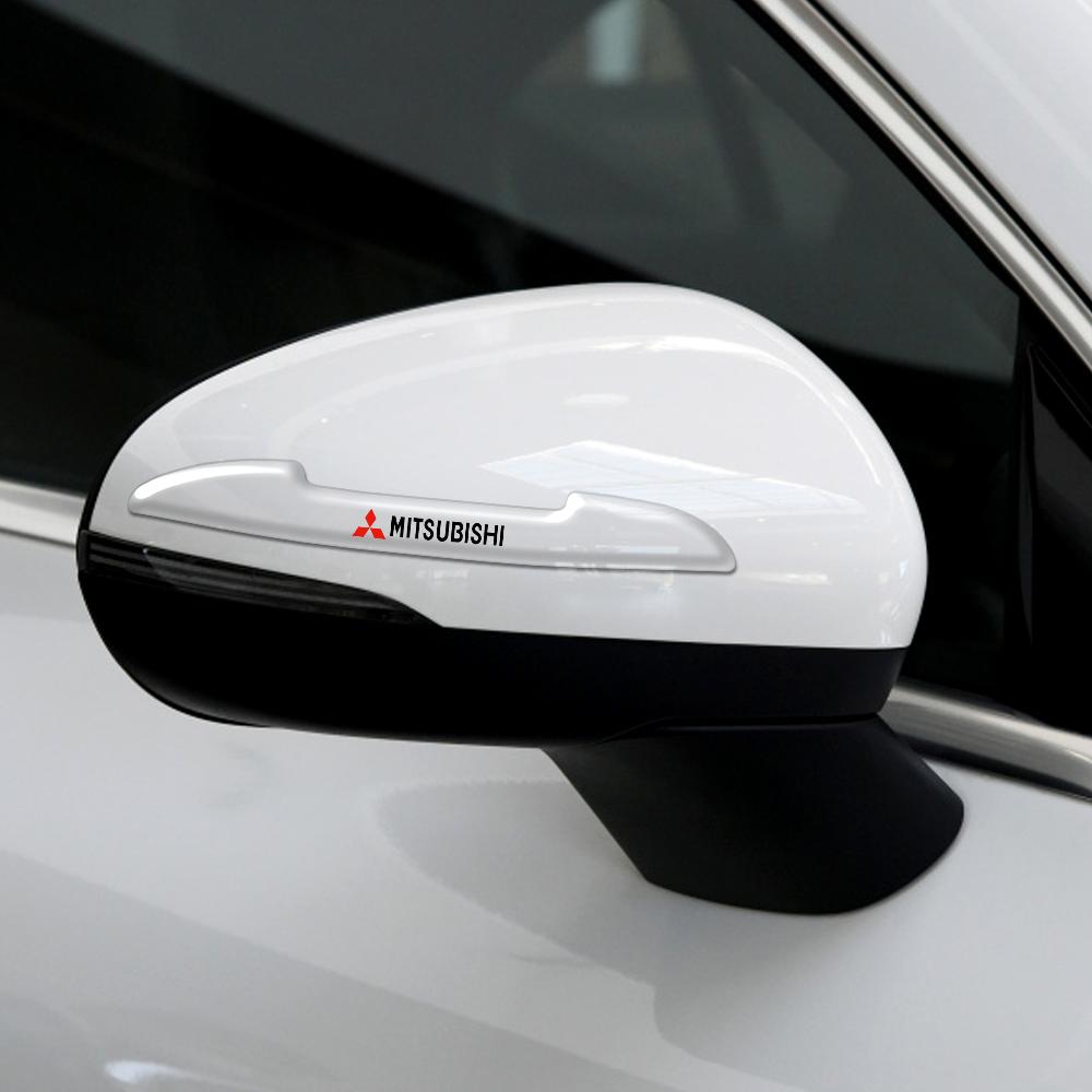 kycp1 4Pcs PVC Car Anti-Collision Door Side Edge Protection Stickers For Mitsubishi Ralliart Lancer Outlander ASX Competition Pajero