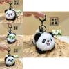 Cartoon Plush Keychain With Aromatherapy For Bag Decoration