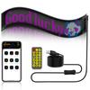 LED Flexible Display APP BT Car Advertising Screen Full Color Intelligent Vehicle Sticker Soft