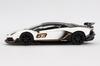 MINI GT 1/64 Scale Lamborghini Aventador SVJ 63 Bianco Asopo (White) (Left-Hand Drive) Finished Model MGT00842-L