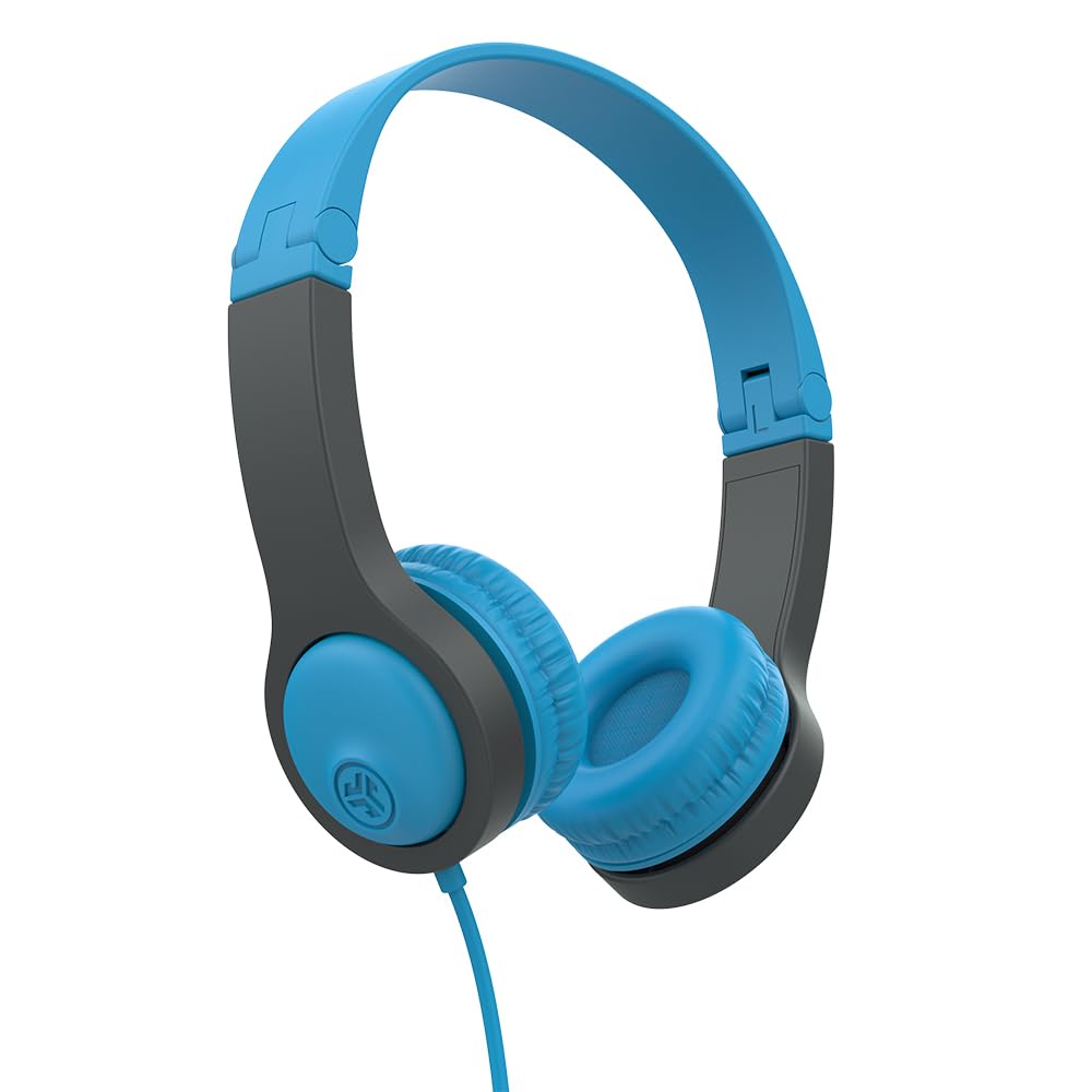 JLab JBuddies Folding Kids Headphones Blue/Gray