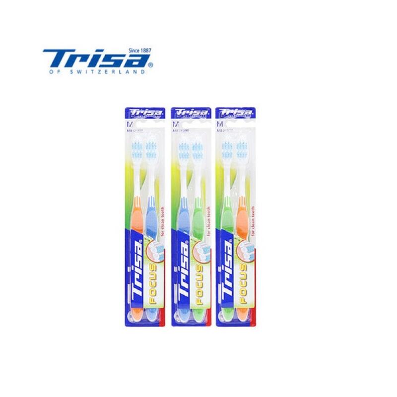 TRISA Focus Toothbrush 1 Pack - 2 pcs 1588
