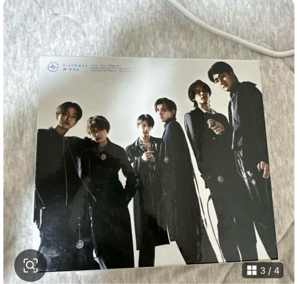 [USED] SixTONES Album 2-piece set Voice: CITY