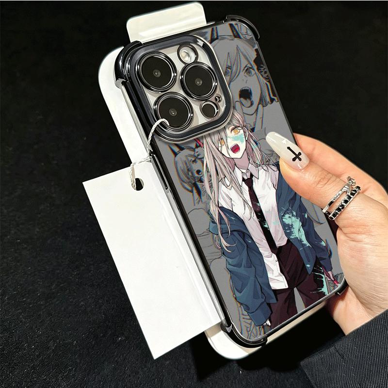 Мягкий чехол для телефона с персонажем аниме Power CSM для Xiaomi Poco X7 X8 Pro Max X6 X5 X3 F8 Ultra F7 M8 M7 M5S Redmi 15C 15A 15 14C 13C